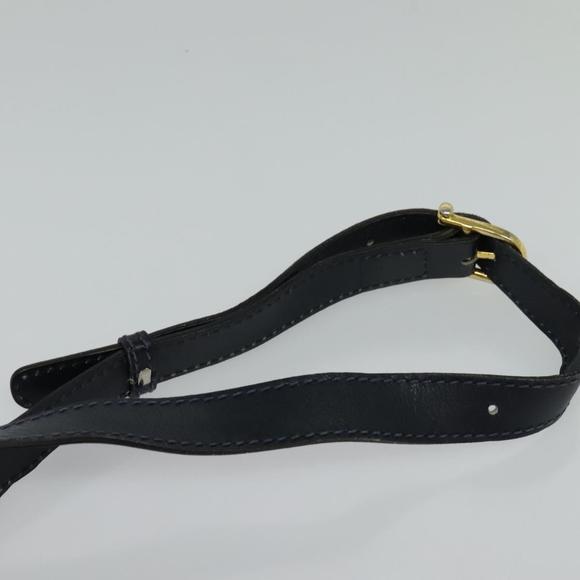 CELINE Shoulder Bag Leather White Auth BA829 - Picture 8 of 16